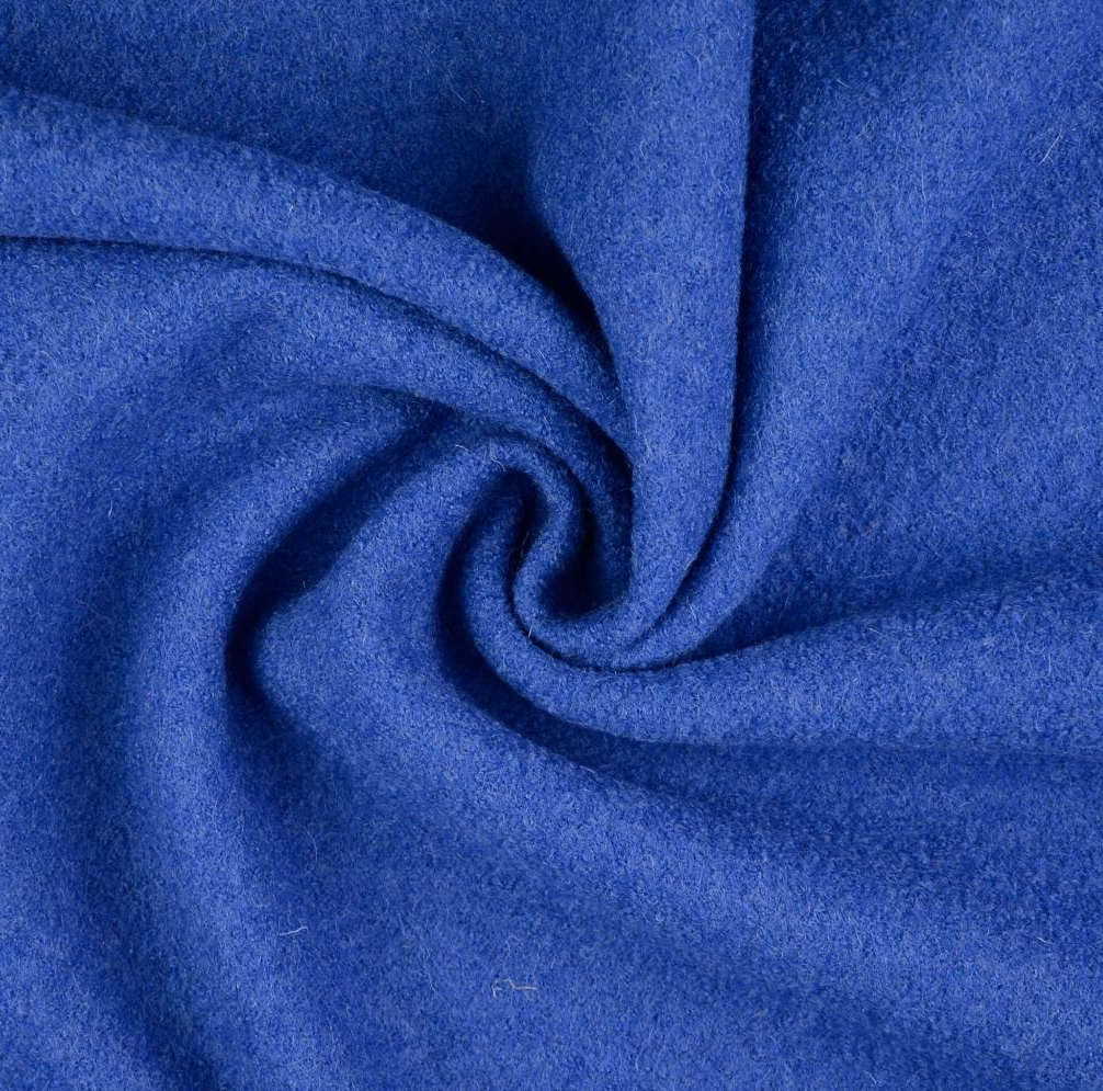 BOILED WOOL // ROYAL BLUE - Sewing-sanctuary