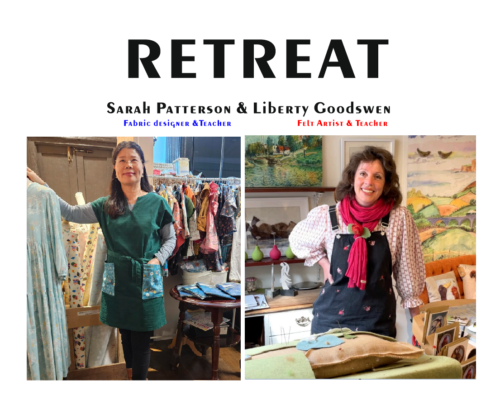 RETREAT: FELTING & DRESS MAKING  May 30th, 31st – 1st June 2025