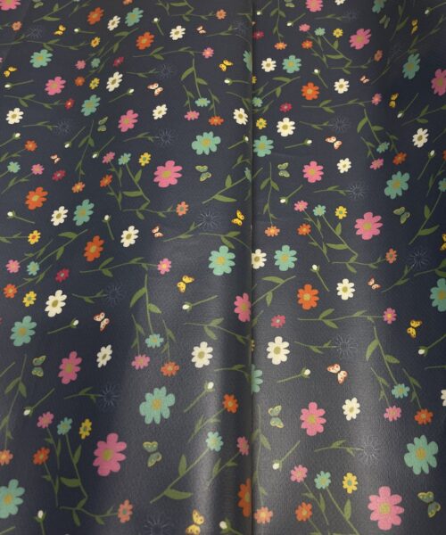 ECO-LAMINATED | DAISY & BUTTERFLY (NAVY)