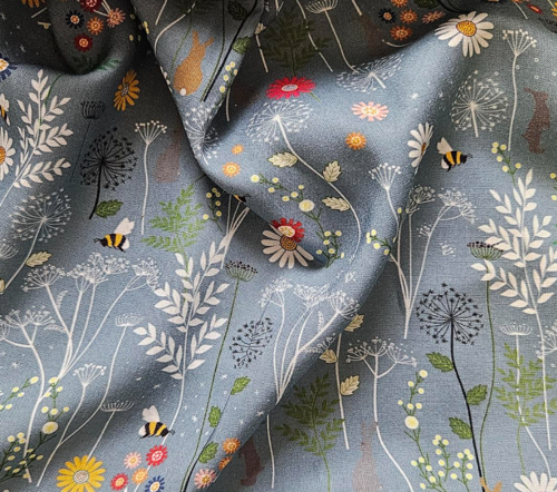 VISCOSE | CHANTING MEADOW [GREY]