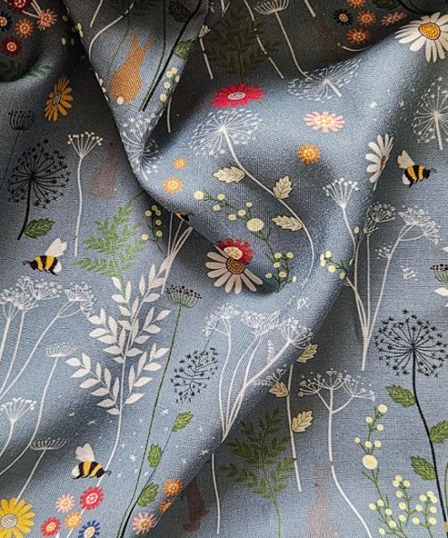 VISCOSE | CHANTING MEADOW [GREY]