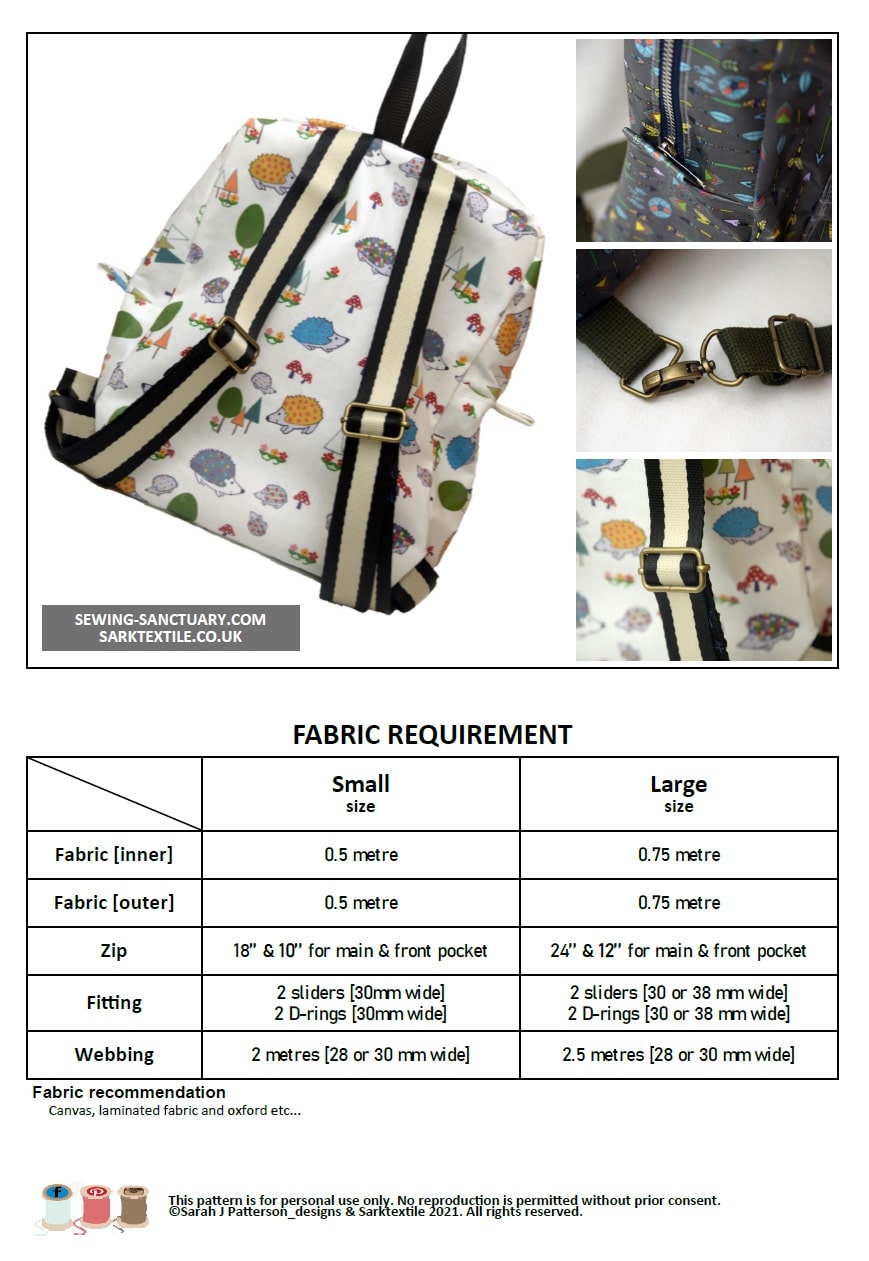 BAGS | BACKPACK - Pattern
