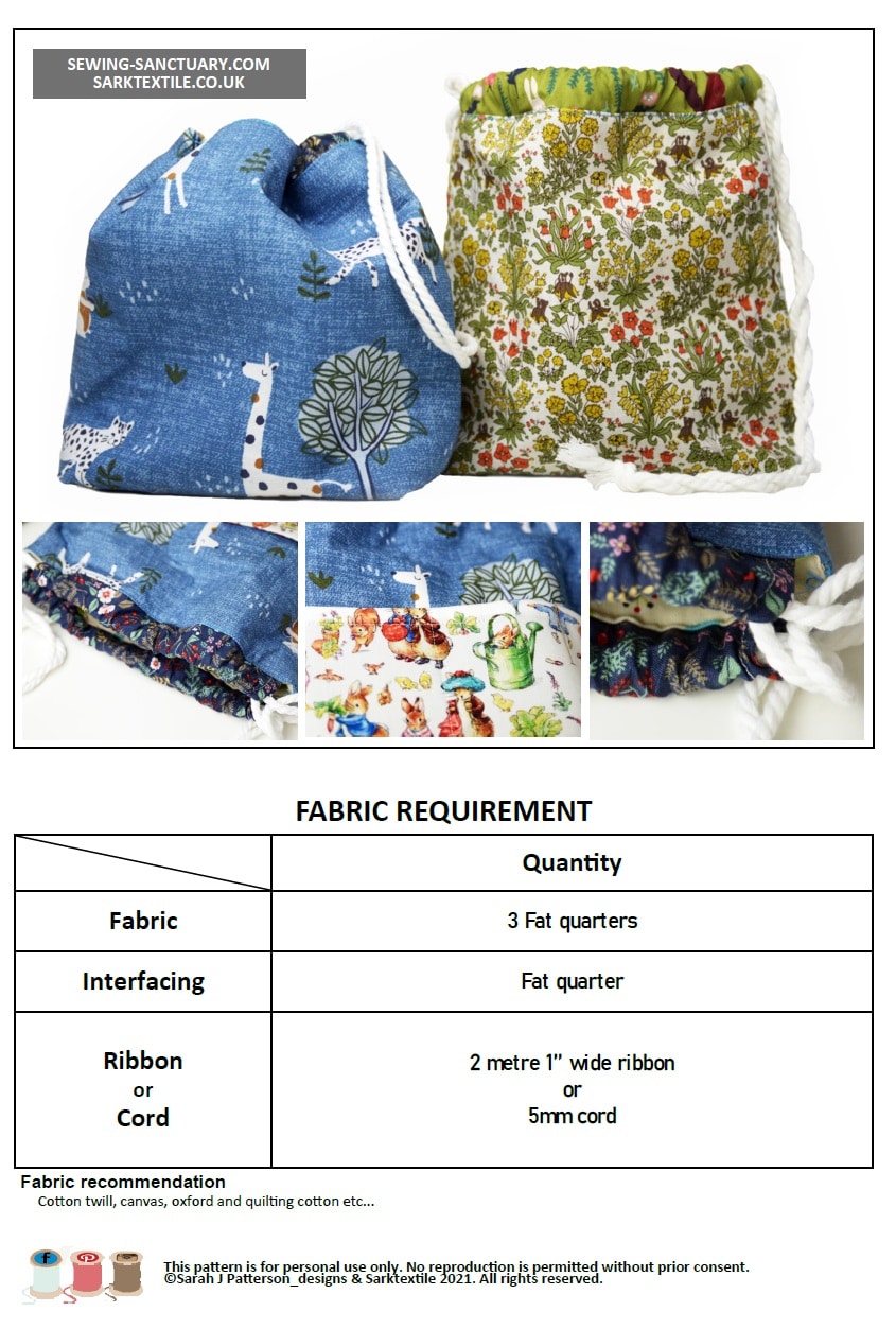 CRAFT | LITTLE DRAWSTRING BAG - Image 2