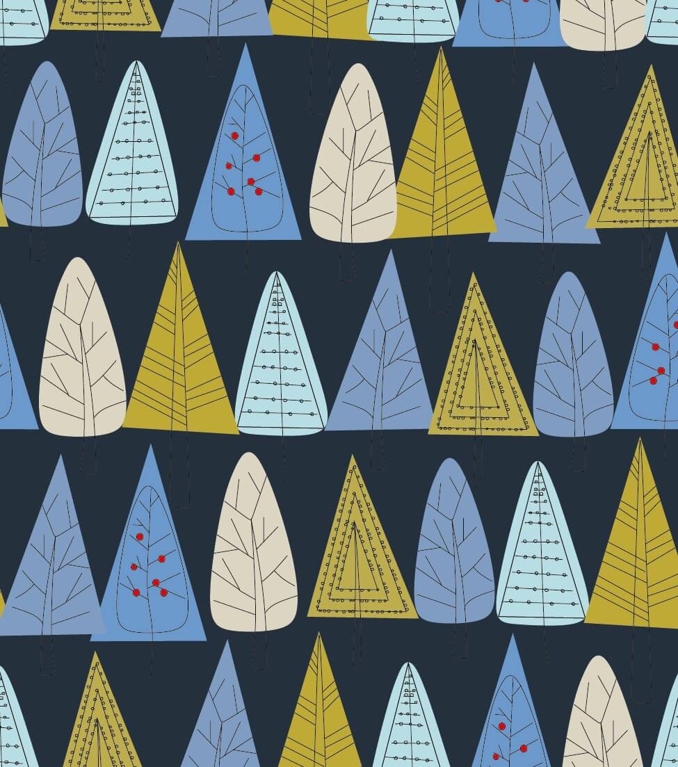 ECO-LAMINATED | TREES (Black) - Image 2