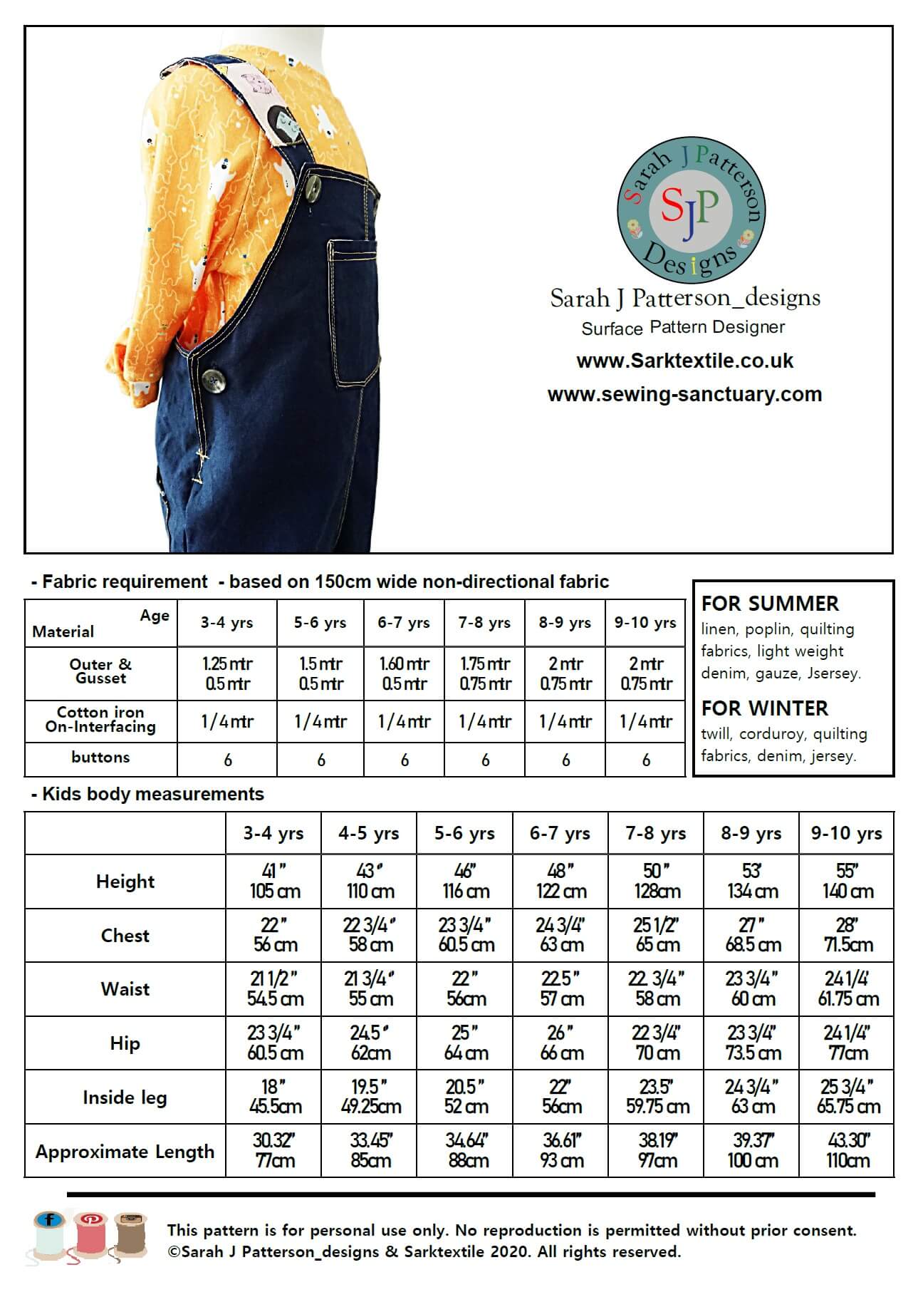 KIDS | THE TAYLOR DUNGAREES - Image 2