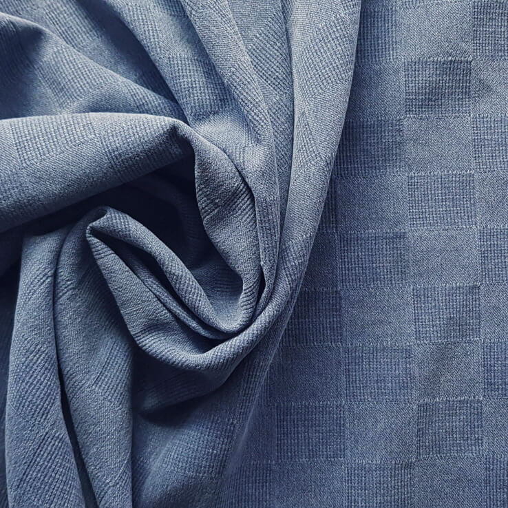 DOBBY CANVAS | LIGHT BLUE GREY