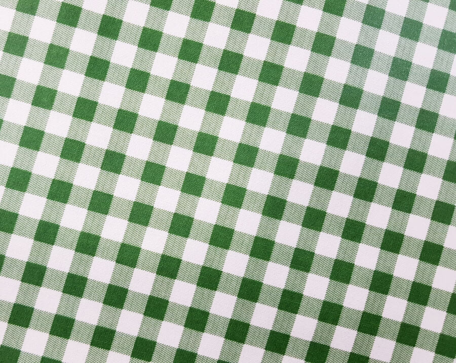LAMINATED | GINGHAM (Green)