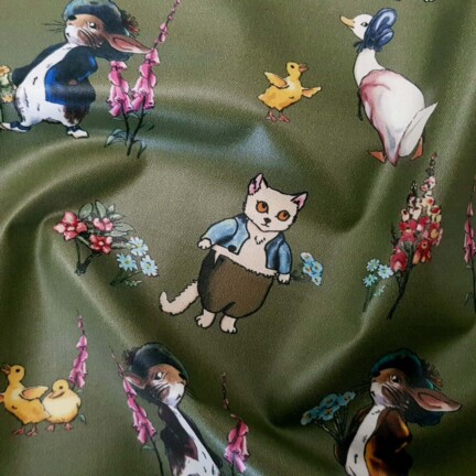 ECO-LAMINATED | RABBIT (Green)