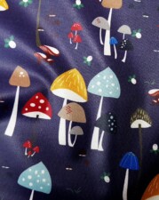 ECO-LAMINATED | WILD MUSHROOMS (Purple)