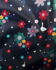 ECO-LAMINATED | DUCK'S PICNIC DAY (Dark Grey)
