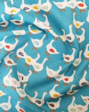 COTTON | DUCK'S PARTY (Blue)
