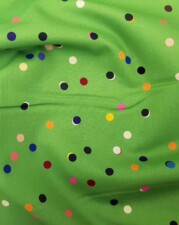 COTTON | DOUBLE DOTS (Green)