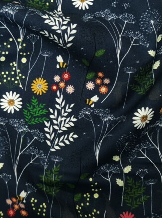 COTTON | CHANTING MEADOW (Navy)