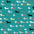 ECO-LAMINATED | FUNKY CATS (Green)