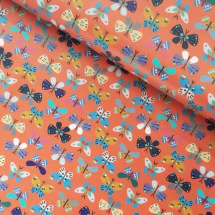 ECO-LAMINATED | BUTTERFLIES (Orange)