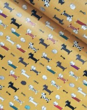 ECO-LAMINATED | FUNKY CATS (Yellow)