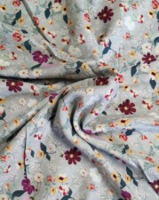 VISCOSE | BLOOM AWAY (Grey)