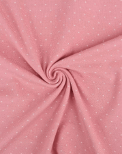 COTTON JERSEY | DOTS (Pink)