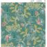 ECO-LAMINATED | FERN & POMEGRANATE (Sage Green)