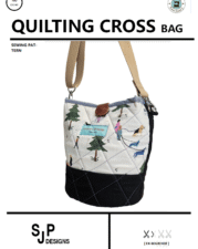 BAGS | QUILTING CROSS BAG KIT 2 - BLUE DOG WALKERS
