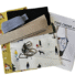 BAGS | QUILTING CROSS BAG KIT 1 -WHITE DOG WALKERS