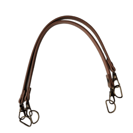 Bag//PU Bag Handles (34cm) -COFFEE colour