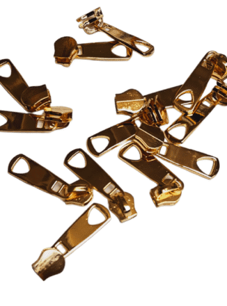 Continuous ZIP Pull / GOLD