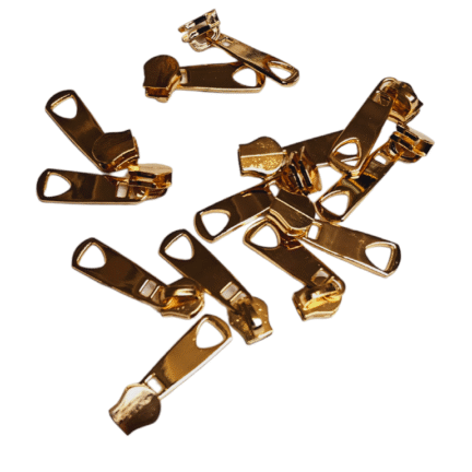 Continuous ZIP Pull / GOLD