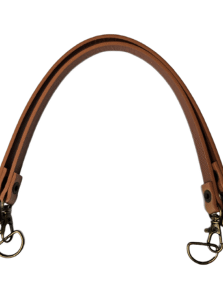 Bag//PU Bag Handles (34cm) - TAN colour