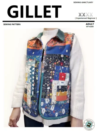 ADULTS | GILLET (PATCHWORK) (DOWNLOAD)