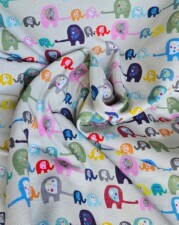 COTTON JERSEY | SOCIAL DISTANCE ELEPHANT (Beige)