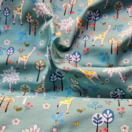COTTON JERSEY | TALL LAND (Mint Green)