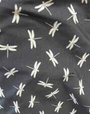COTTON JERSEY | DRAGONFLY (Dark Grey)