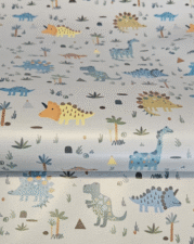 ECO-LAMINATED | DINO LAND (Light Grey)