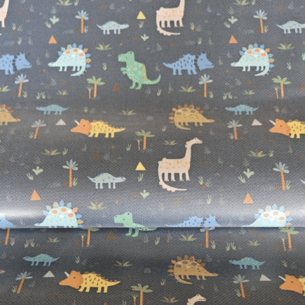 ECO-LAMINATED | DINO LAND (Navy)