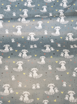 ECO-LAMINATED | RACCOON (Sage)