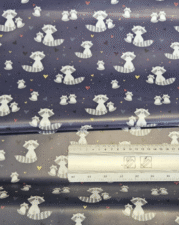ECO-LAMINATED | RACCOON (Indigo)