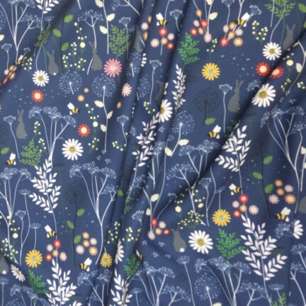 RECYCLED POLY// CHANTING MEADOW - NAVY