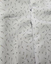 RECYCLED POLY// NALDA FLOWER - GREY
