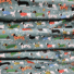 FRENCH TERRY | DACHSHUND'S CHRISTMAS  (Ocean Blue)