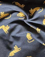 COTTON JERSEY | CAT (Navy)