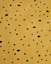 COTTON JERSEY | CAT-DOT (Mustard)