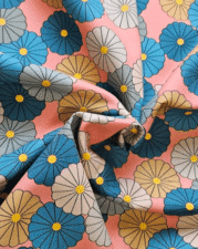 TWILL COTTON | FLOWERELLA (Pink)