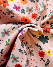 TWILL COTTON | SOUNDS LIKE SUMMER (Pink)