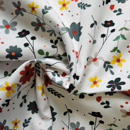 TWILL COTTON | SOUNDS LIKE SUMMER (White)