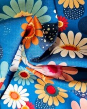 VISCOSE | BLAZING (Ocean Blue)