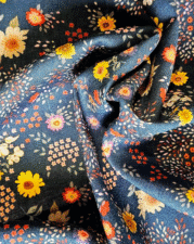 VISCOSE | SWIRL WITH SWIRL (Navy)