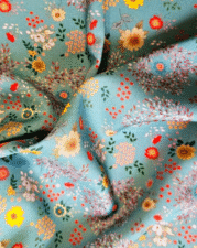 VISCOSE | SWIRL WITH SWIRL (Ocean Blue)