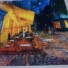 ART PANEL-18004 CAFE TERRACE AT NIGHT