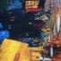 ART PANEL-18004 CAFE TERRACE AT NIGHT